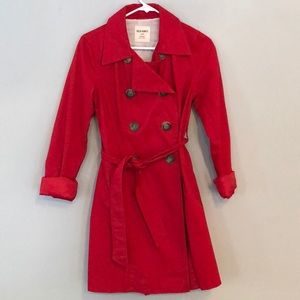 Red Trench Coat